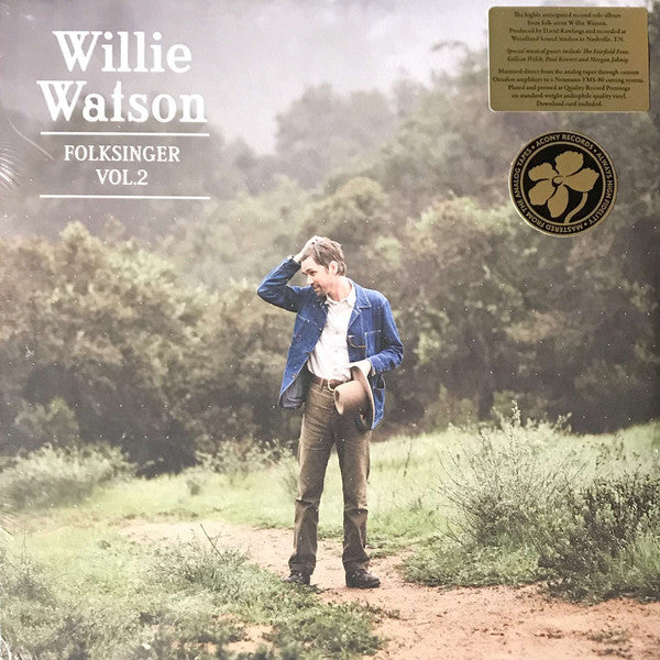 Willie Watson : Folksinger Vol. 2 (LP, Album)
