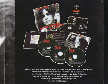 Tyrannosaurus Rex, Marc Bolan, T. Rex : The Best Of The BBC Recordings (CD, Comp)