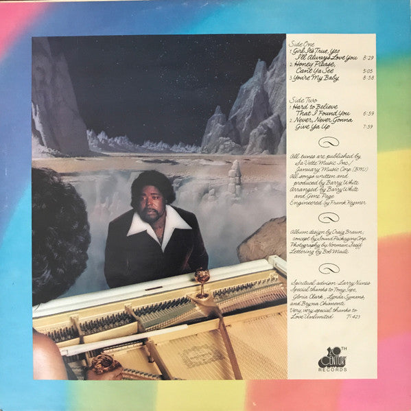 Barry White : Stone Gon' (LP, Album, Ter)