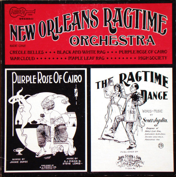 The New Orleans Ragtime Orchestra : New Orleans Ragtime Orchestra (LP, Album, Gat)
