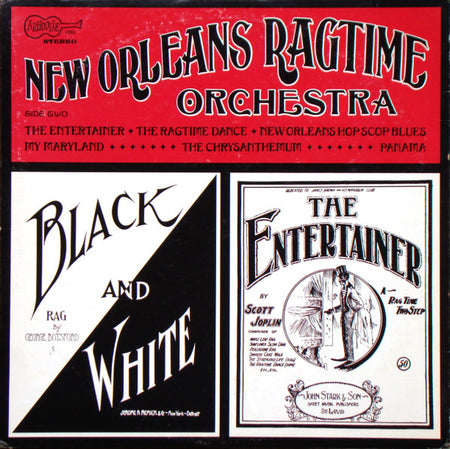 The New Orleans Ragtime Orchestra : New Orleans Ragtime Orchestra (LP, Album, Gat)