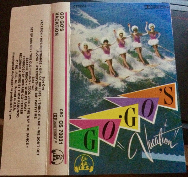 Go-Go's : Vacation (Cass, Album, Club, CRC)