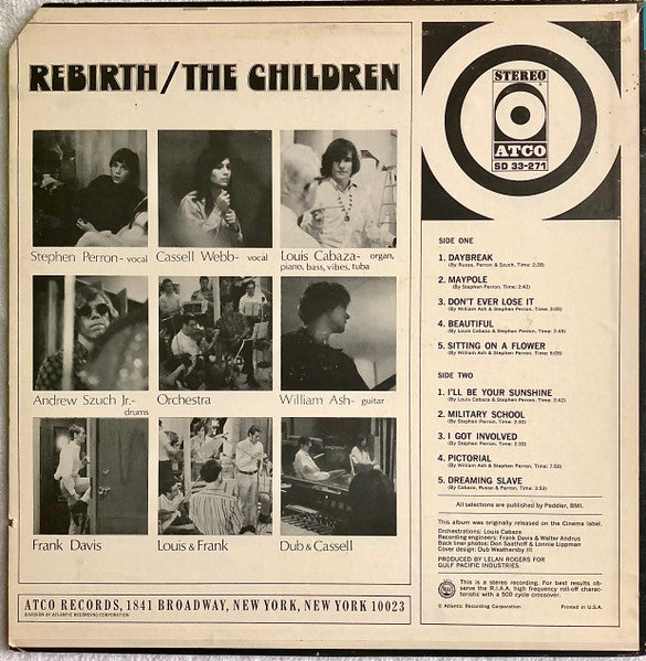 The Children (4) : Rebirth (LP, Album, Pre)
