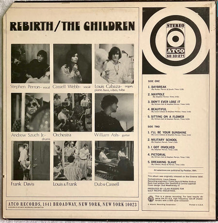 The Children (4) : Rebirth (LP, Album, Pre)