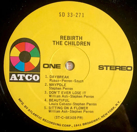 The Children (4) : Rebirth (LP, Album, Pre)