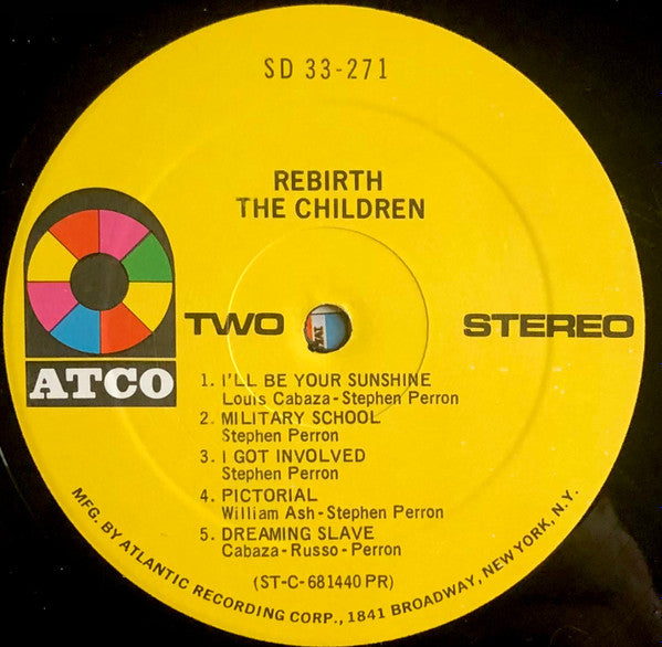 The Children (4) : Rebirth (LP, Album, Pre)