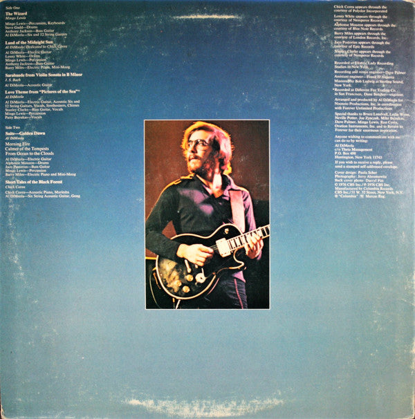 Al Di Meola : Land Of The Midnight Sun (LP, Album, Ter)