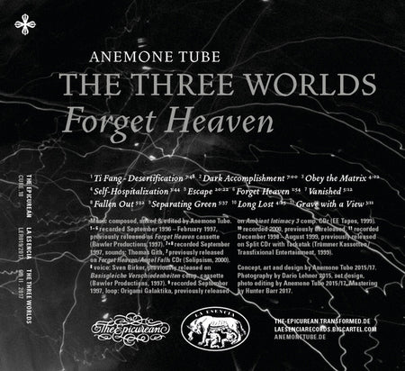Anemone Tube : The Three Worlds - Forget Heaven (CD, Album)