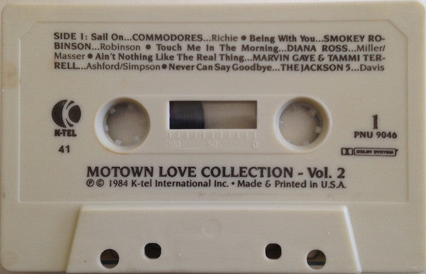Various : Motown Love Collection Volume 2 (Cass, Comp)