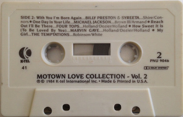 Various : Motown Love Collection Volume 2 (Cass, Comp)
