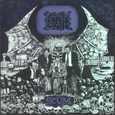 Napalm Death : Scum (CD, Album, M/Print, RE)