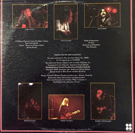 Kansas (2) : Masque (LP, Album, Ter)