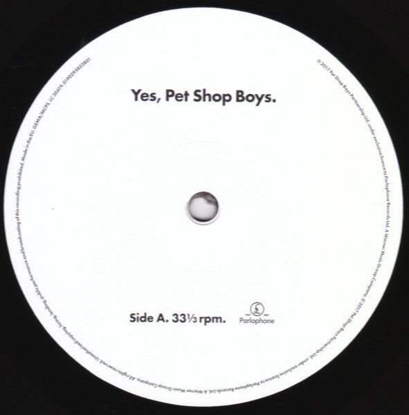 Pet Shop Boys : Yes (LP, Album, RE, RM, 180)