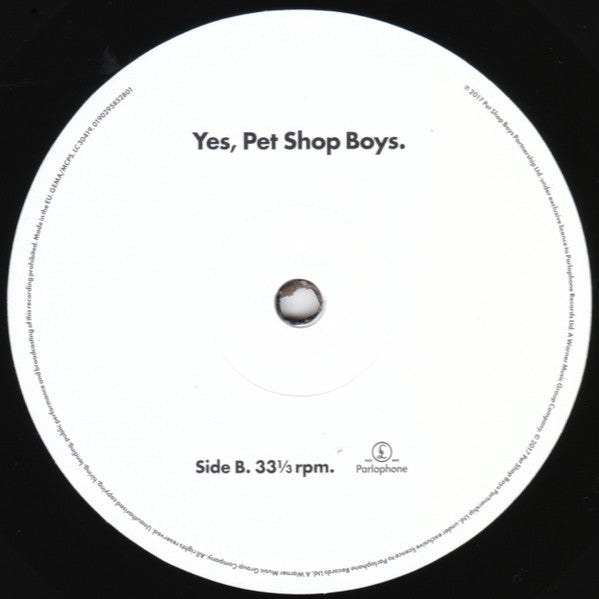 Pet Shop Boys : Yes (LP, Album, RE, RM, 180)