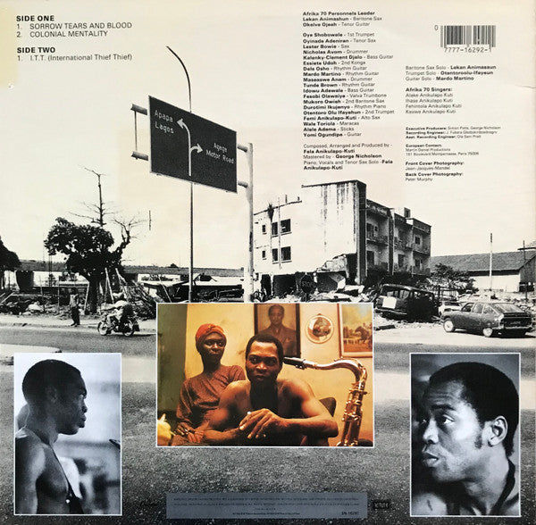 Fela Kuti : Black-President (LP, Comp, Jac)