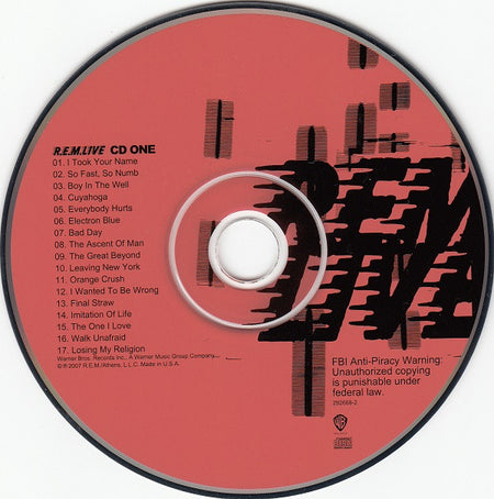 R.E.M. : Live (2xCD + DVD-V, NTSC)