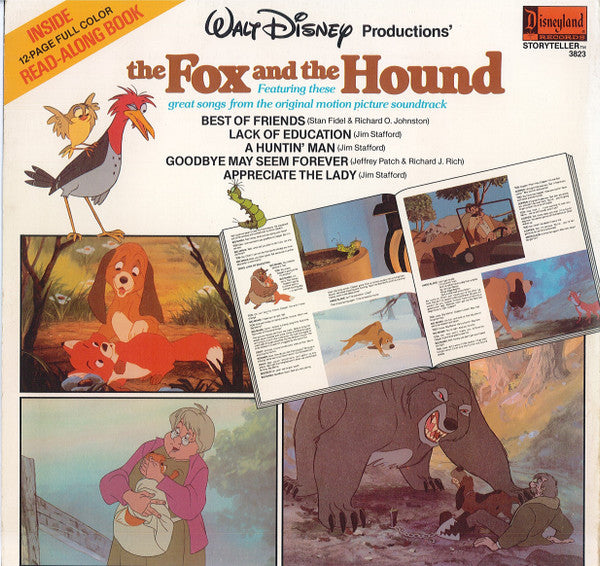Various : The Fox And The Hound (LP, Album, Mono)