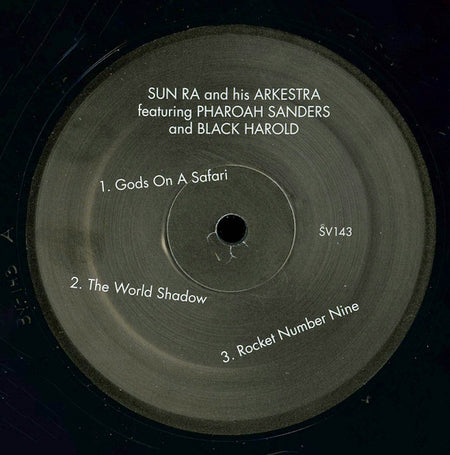 The Sun Ra Arkestra Featuring Pharoah Sanders Featuring Black Harold : Sun Ra And His Arkestra Featuring Pharoah Sanders / Featuring Black Harold  (LP, Album, RE)