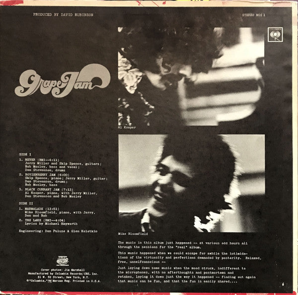 Moby Grape : Grape Jam (LP, Album)