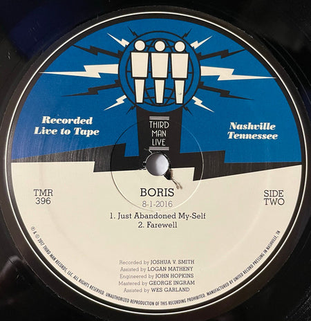 Boris (3) : Live At Third Man Records (LP, Album)