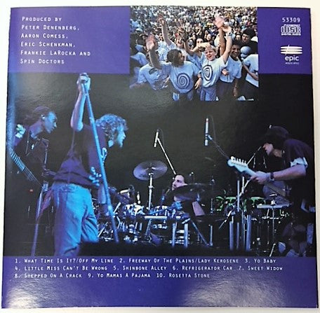 Spin Doctors : Homebelly Groove...Live (CD, Album, RP)