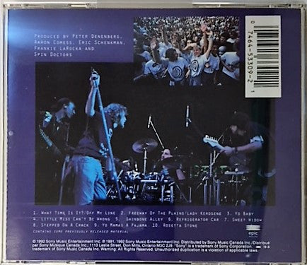Spin Doctors : Homebelly Groove...Live (CD, Album, RP)