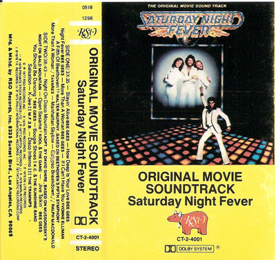 Various : Saturday Night Fever (The Original Movie Sound Track) (Cass, Album, Comp)