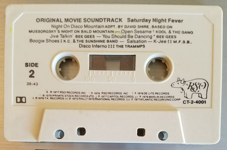 Various : Saturday Night Fever (The Original Movie Sound Track) (Cass, Album, Comp)