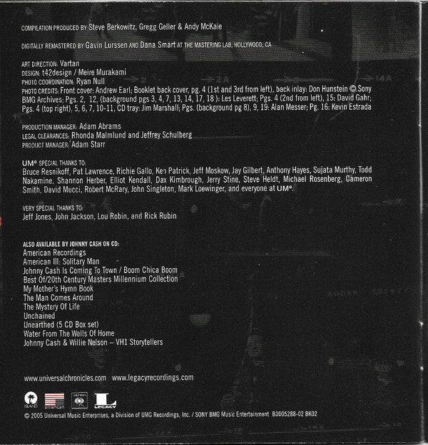 Johnny Cash : The Legend Of Johnny Cash (CD, Comp, RE)