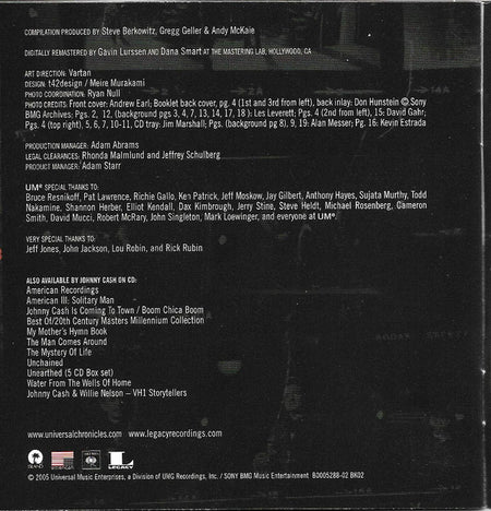 Johnny Cash : The Legend Of Johnny Cash (CD, Comp, RE)