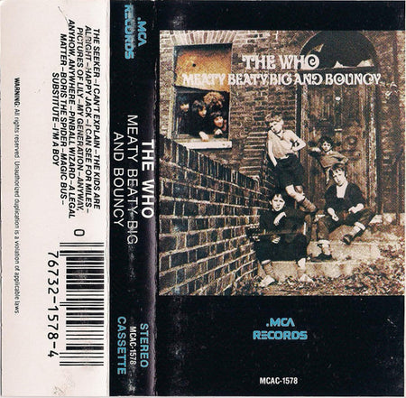 The Who : Meaty Beaty Big And Bouncy (Cass, Comp)