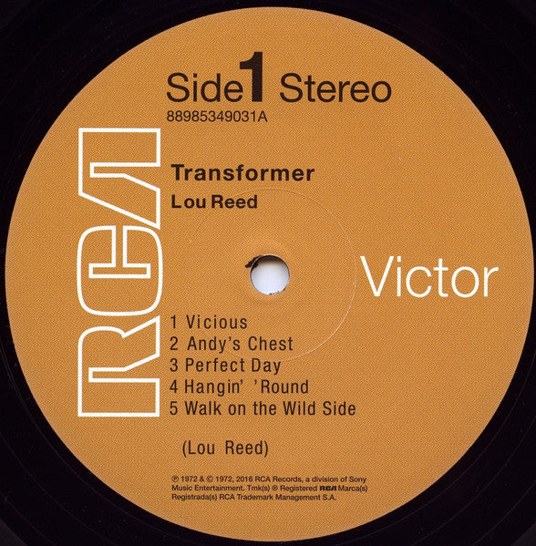 Lou Reed : Transformer (LP, Album, RE, RM)