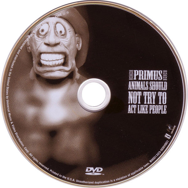 Primus : Animals Should Not Try To Act Like People (CD, EP + DVD-V, Comp, NTSC)