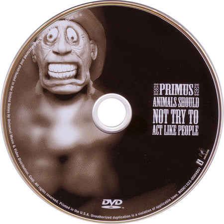 Primus : Animals Should Not Try To Act Like People (CD, EP + DVD-V, Comp, NTSC)