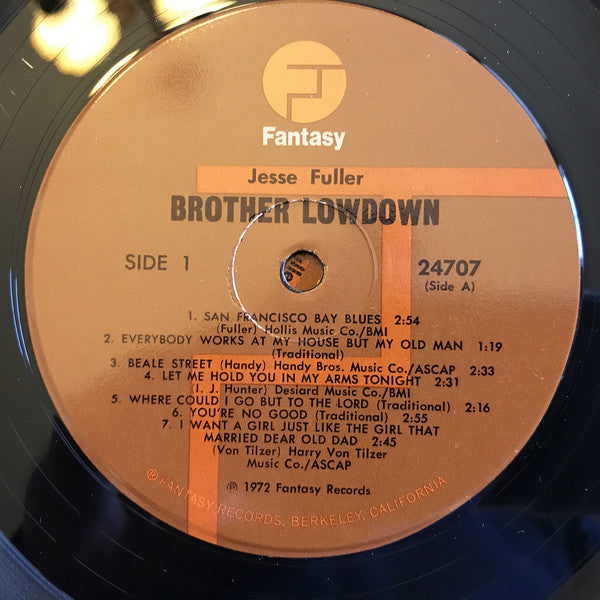 Jesse Fuller : Brother Lowdown (2xLP, Comp, Gat)