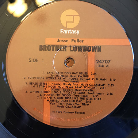 Jesse Fuller : Brother Lowdown (2xLP, Comp, Gat)