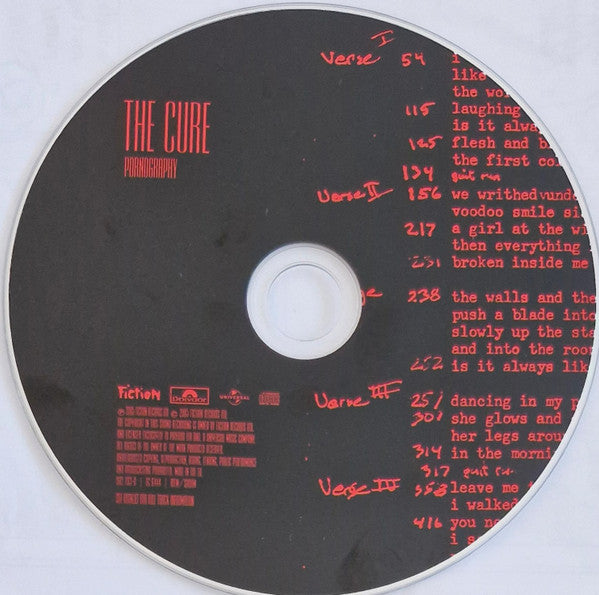 The Cure : Pornography (CD, Album, RE, RM)