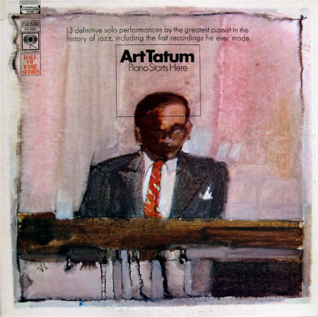 Art Tatum : Piano Starts Here (LP, Comp, RP, Pit)