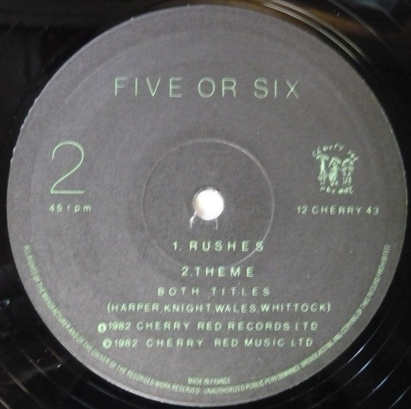 Five Or Six : Four From Five Or Six (12")