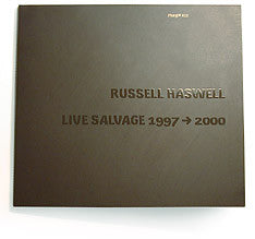 Russell Haswell : Live Salvage 1997→2000 (CD, Album, Dig)