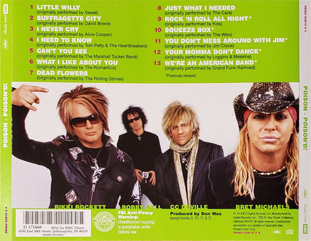 Poison (3) : Poison'd! (CD, Comp, Club)