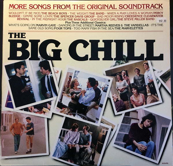 Various : More Songs From The Original Soundtrack Of The Big Chill (LP, Comp, Club, CRC)