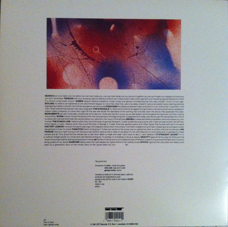 Minutemen : The Punch Line (12", Album, RE, RP)