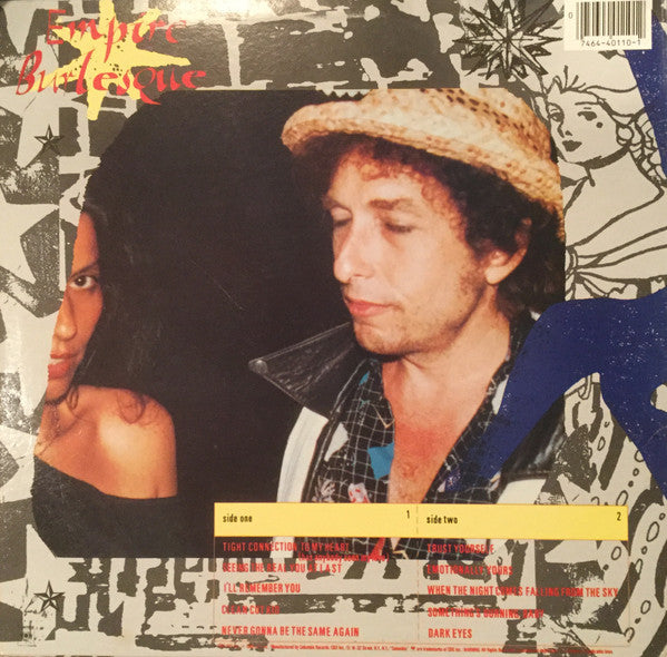 Bob Dylan : Empire Burlesque (LP, Album, Car)