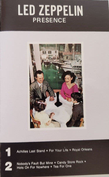 Led Zeppelin : Presence (Cass, Album, RE, AR)