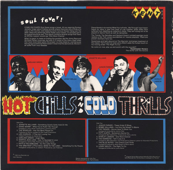 Various : Hot Chills & Cold Thrills (LP, Comp, Mono)