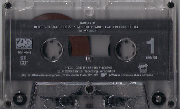 INXS : X (Cass, Album, SR)