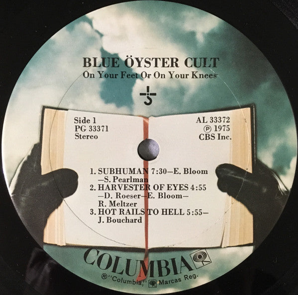 Blue Öyster Cult : On Your Feet Or On Your Knees (2xLP, Album, Gat)