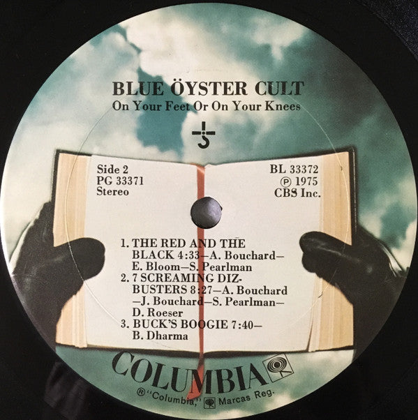 Blue Öyster Cult : On Your Feet Or On Your Knees (2xLP, Album, Gat)