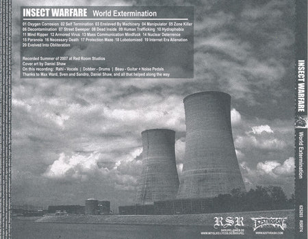 Insect Warfare : World Extermination (CD, Album)